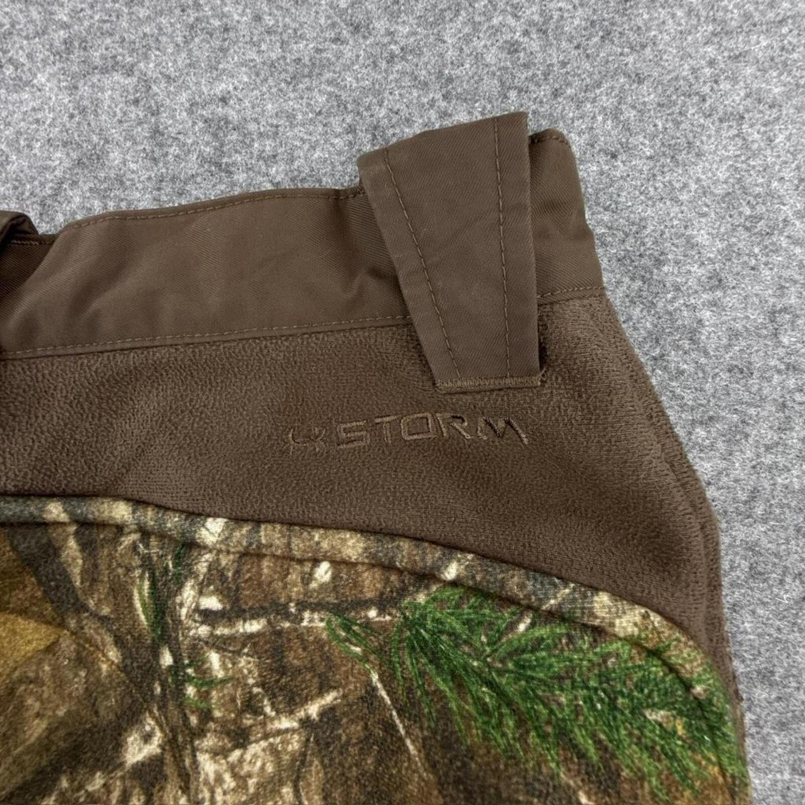 Brown and green Under Armour camo cargo pants #camopants
