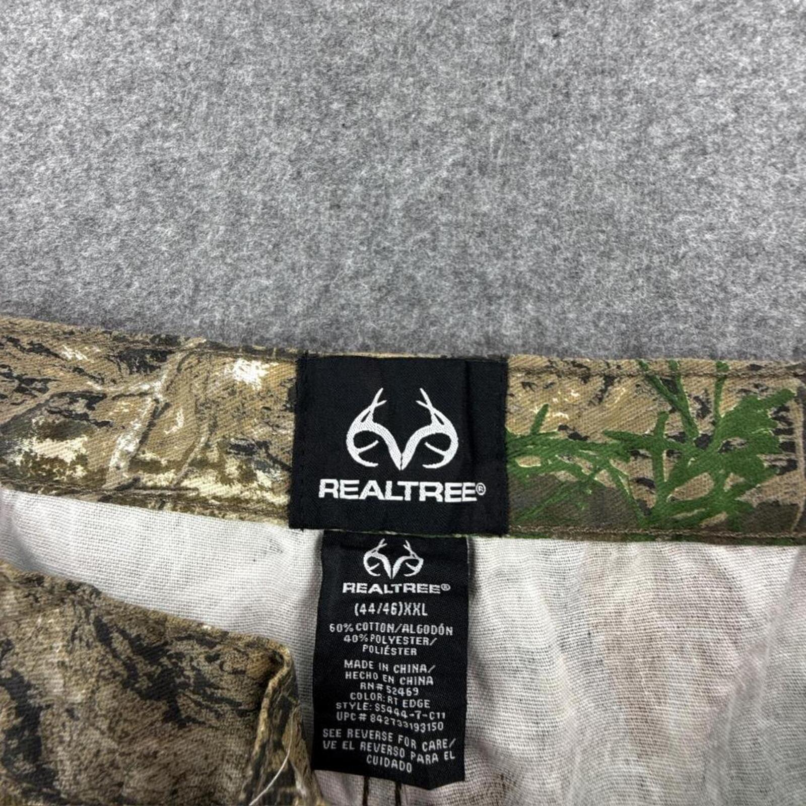 Real Tree camo cargo pants with adjustable waist, new with tag #camouflage