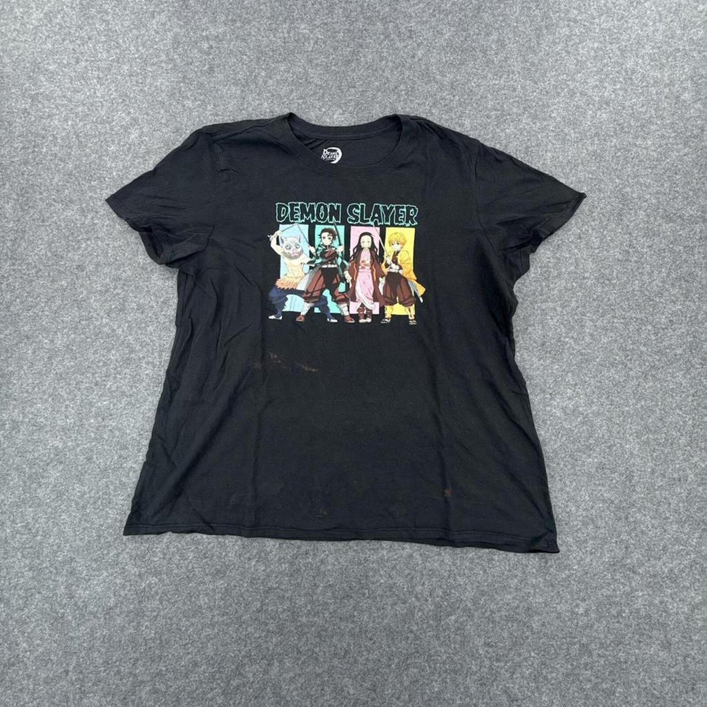 Black Demon Slayer anime t-shirt #DemonSlayer