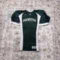 Badger Sport Brewster Dance Team Jersey in Green and White Size S