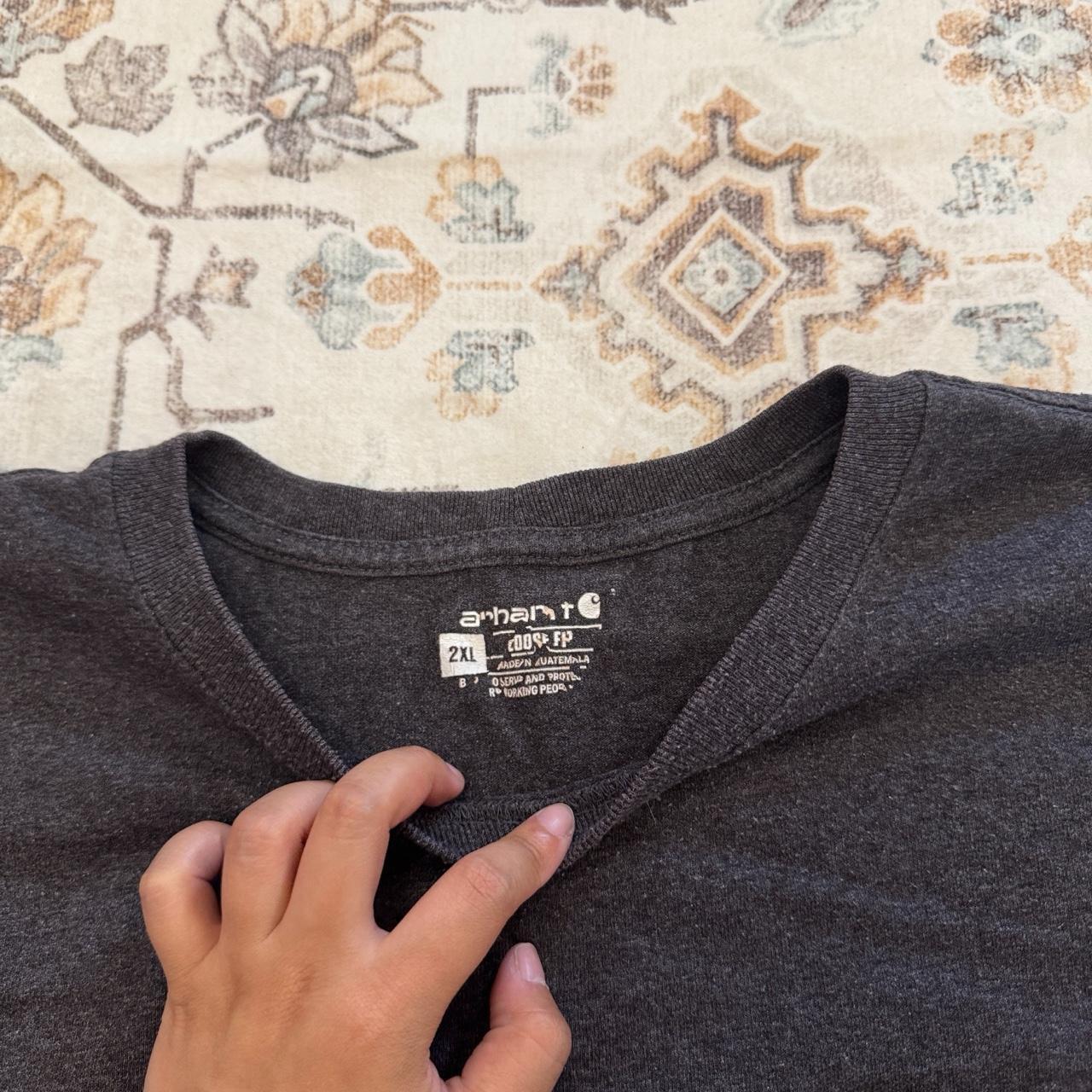 Carhartt Black Pocket T-Shirt Size 2XL