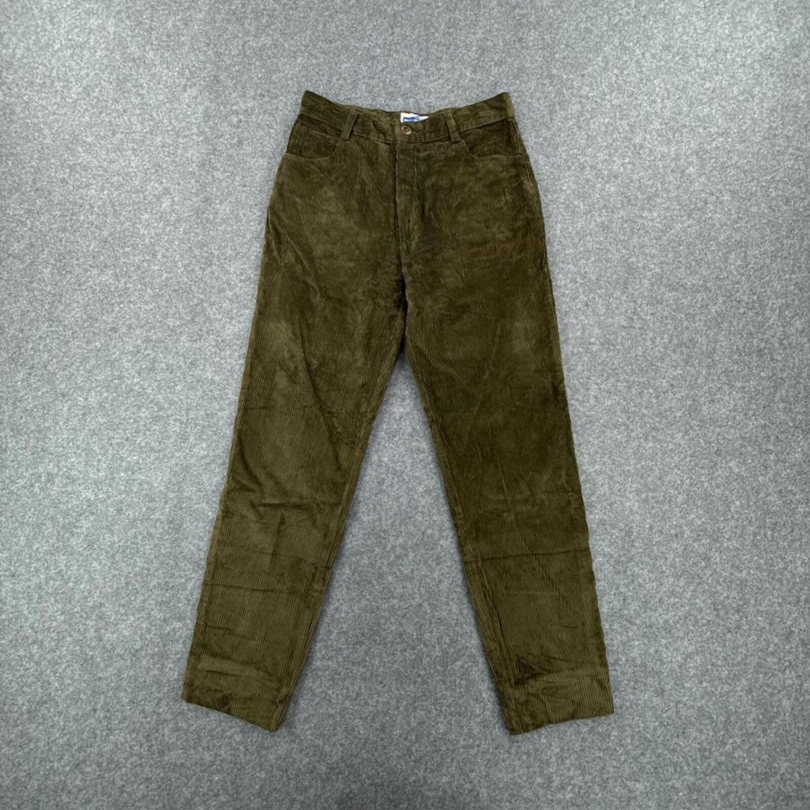 Dark green corduroy pants