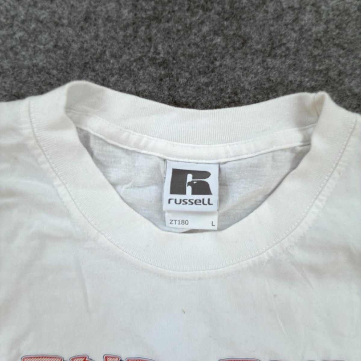 Russell Men’s England Football T-Shirt in White