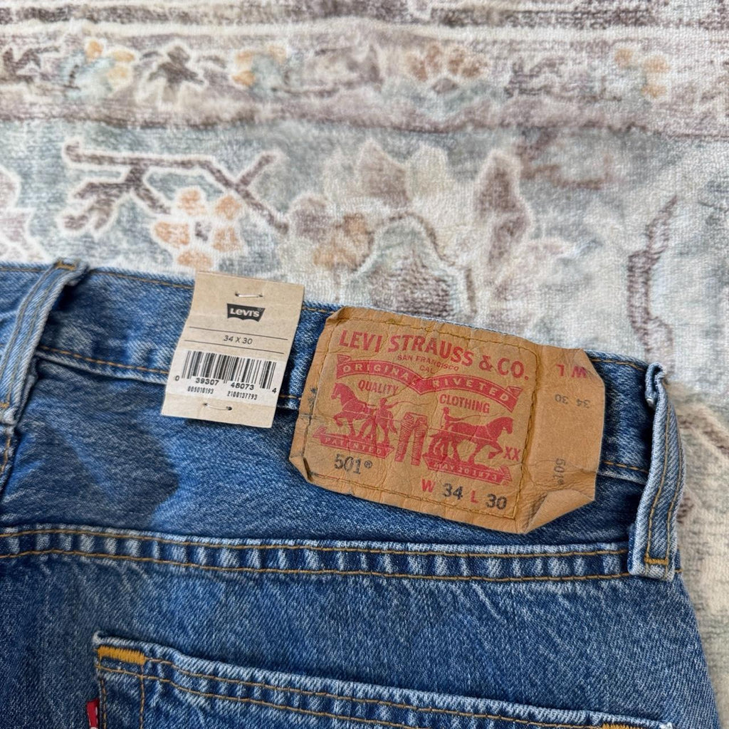 Levi's 501 Straight Leg Jeans W34 L30
