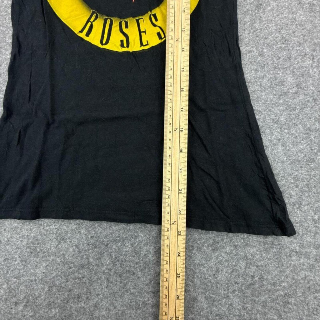 Black and yellow Guns N' Roses tank top