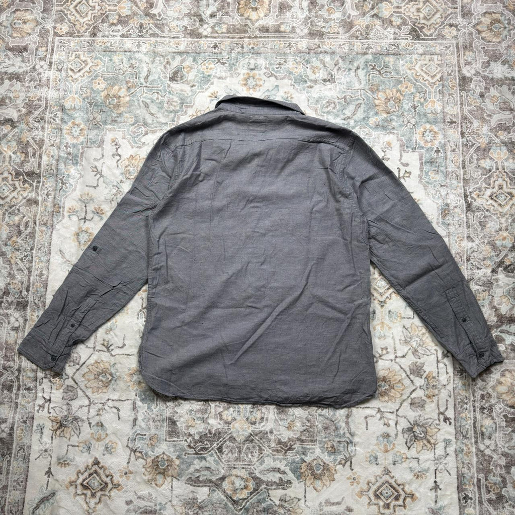 Levi's Gray Button-up Long-sleeved Shirt Size XL
