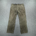 Grey green corduroy trousers #corduroytrousers