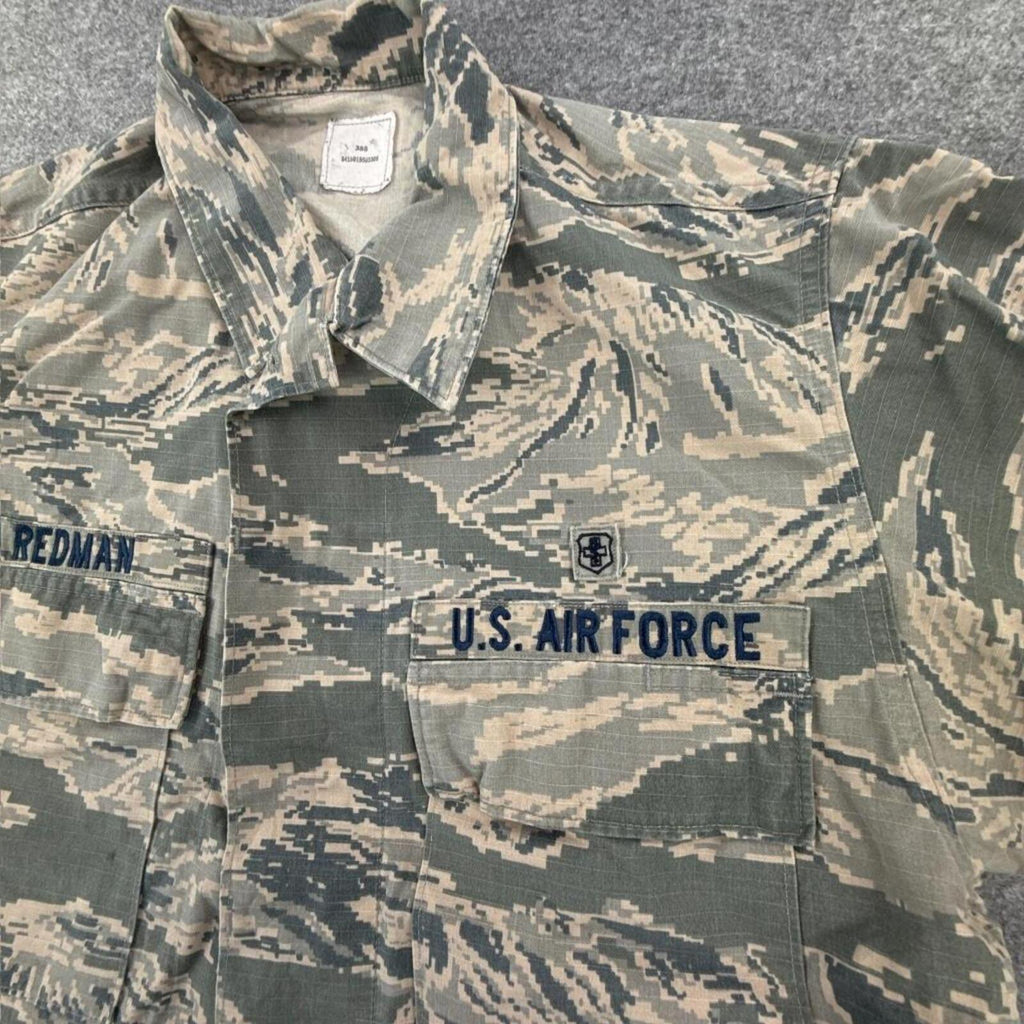 US Air Force Khaki and green camo jacket #camo #grunge