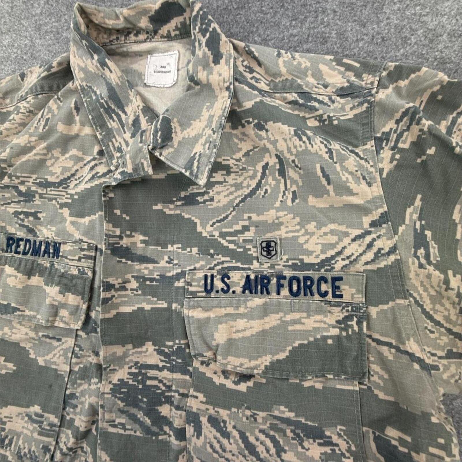US Air Force Khaki and green camo jacket #camo #grunge