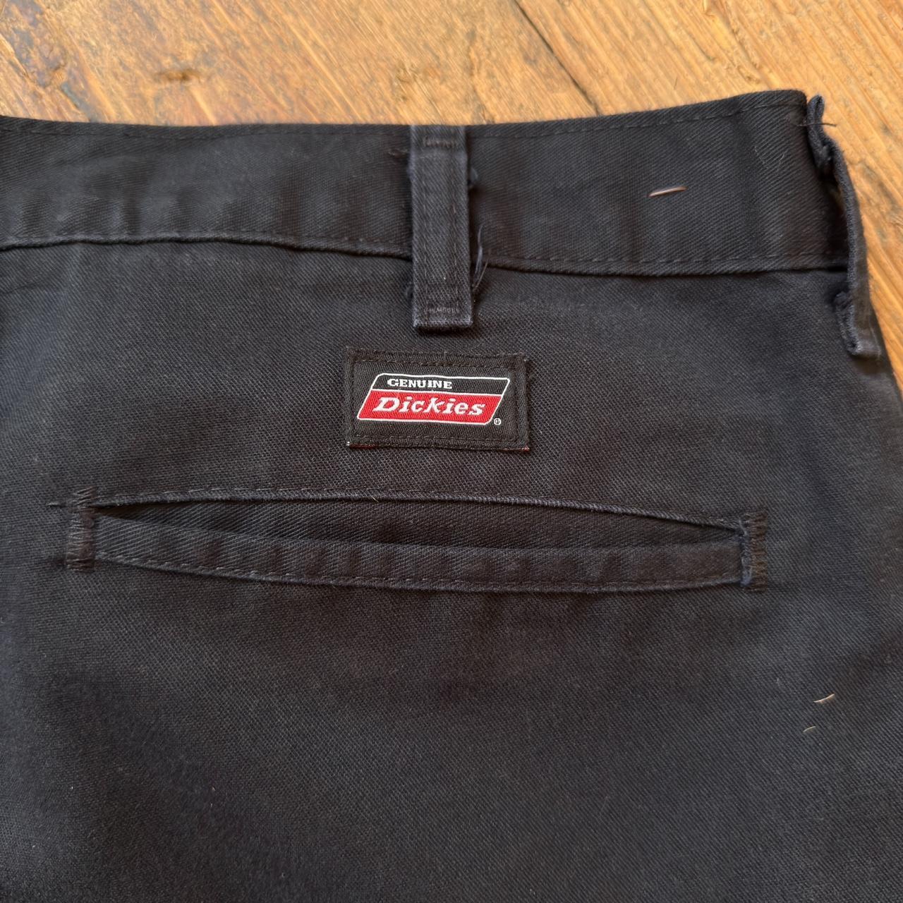 Dickies Straight Leg Carpenter Trousers Black W38