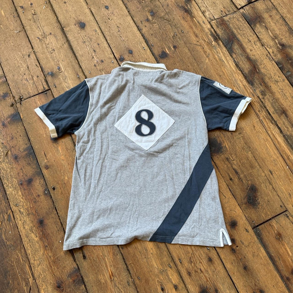 Tommy Hilfiger ‘8’ Polo Shirt in Gray Size XXL