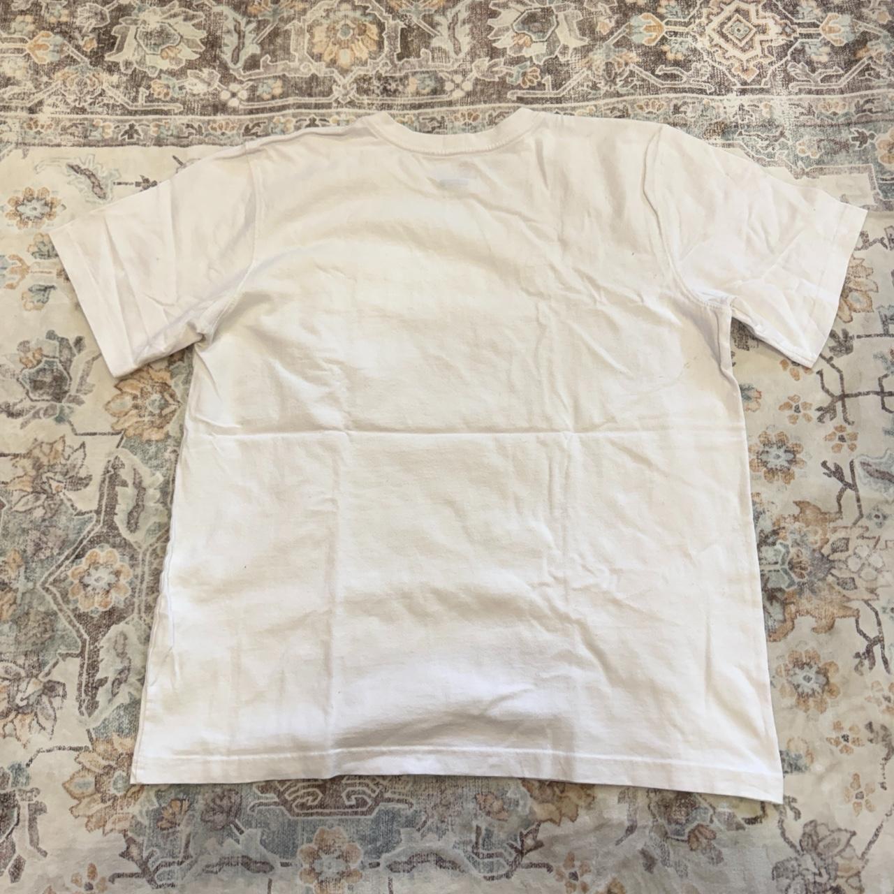 Carhartt Relaxed Fit White T-Shirt with Front Pocket Size L