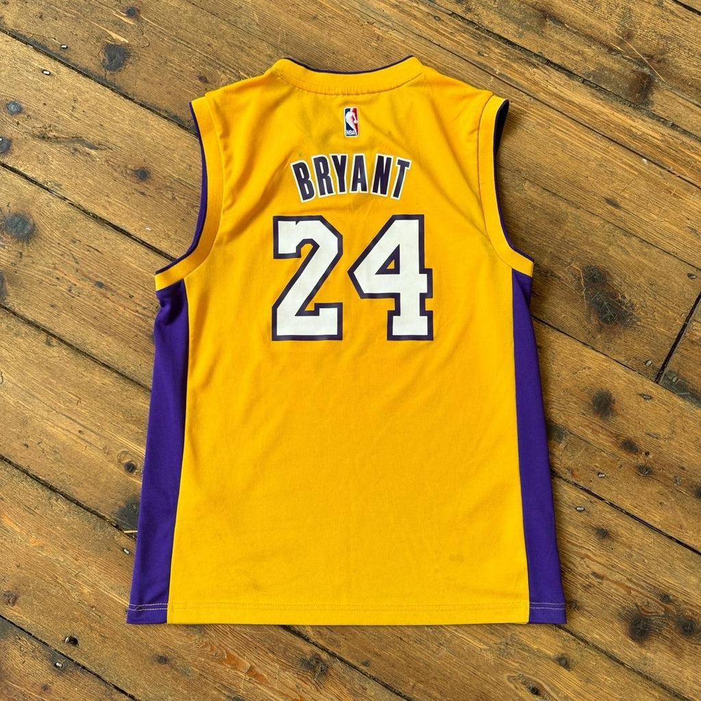 Adidas NBA Kobe Bryant Lakers Jersey in Yellow Size M