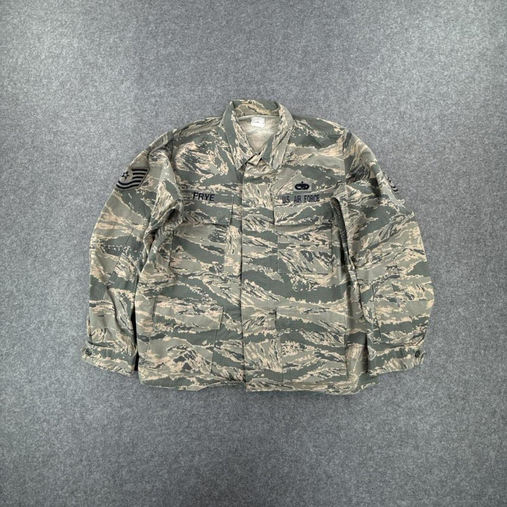 US Air Force camo jacket #militaryinspired