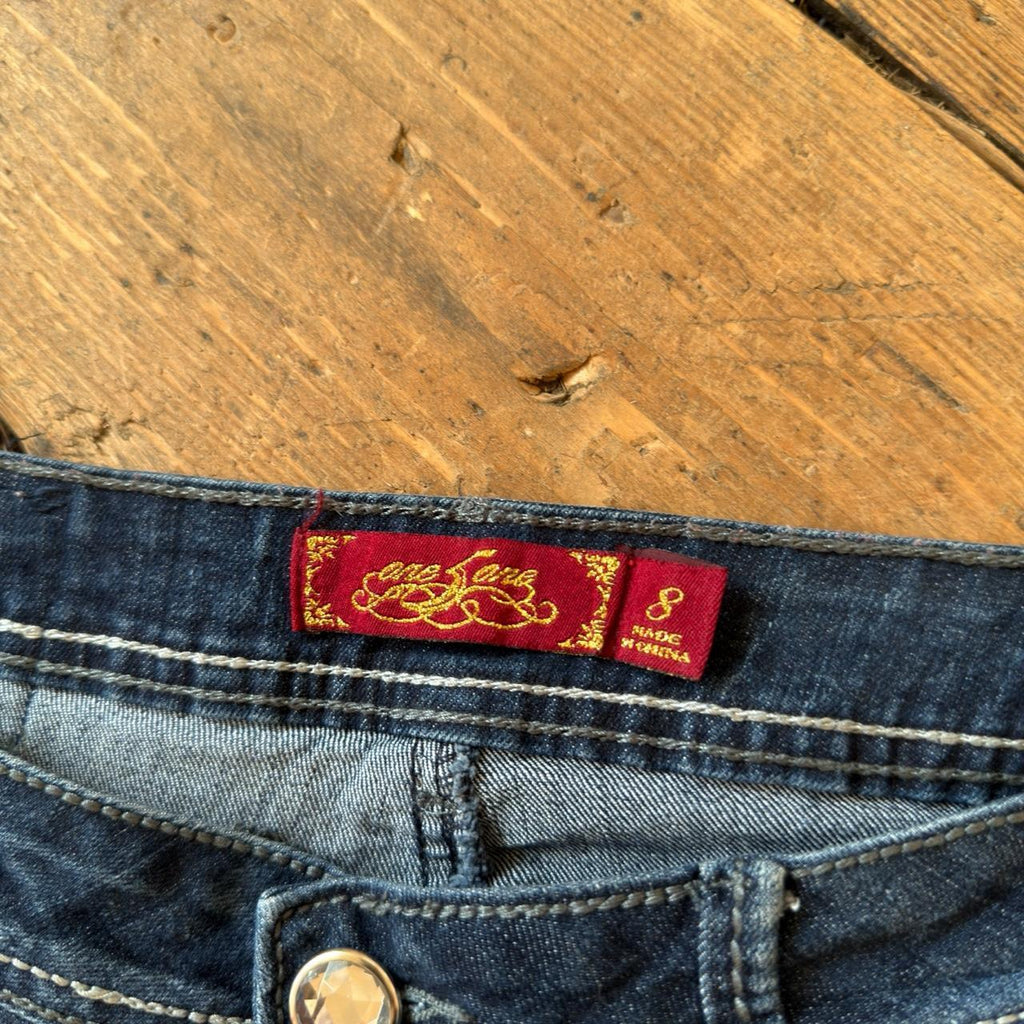 one 5 one Women’s Y2K Dark Wash Jeans Size 8