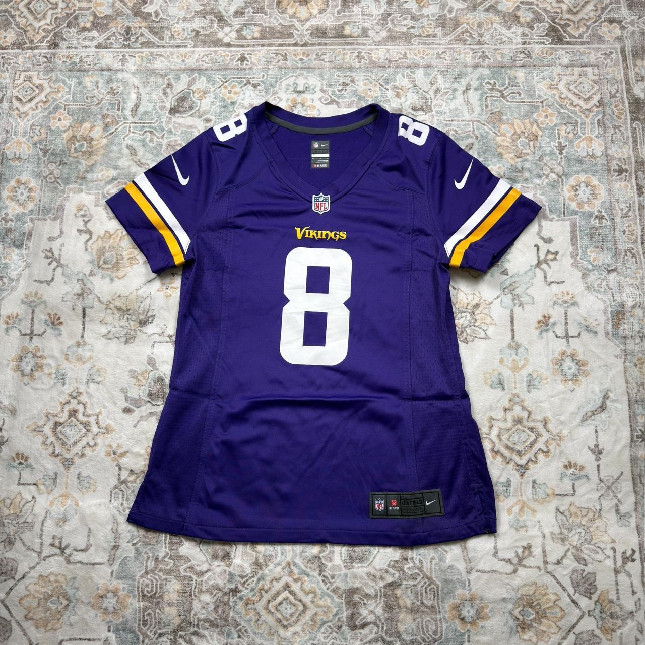 Nike NFL Minnesota Vikings Kirk Cousins Jersey in Purple Size M