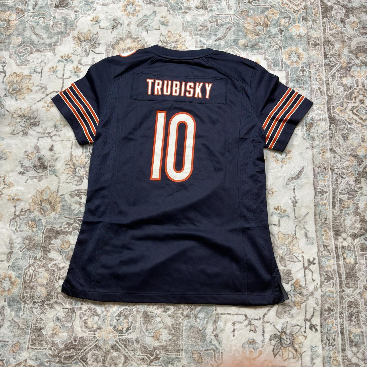 Nike NFL Chicago Bears Mitchell Trubisky Jersey in Navy Size M