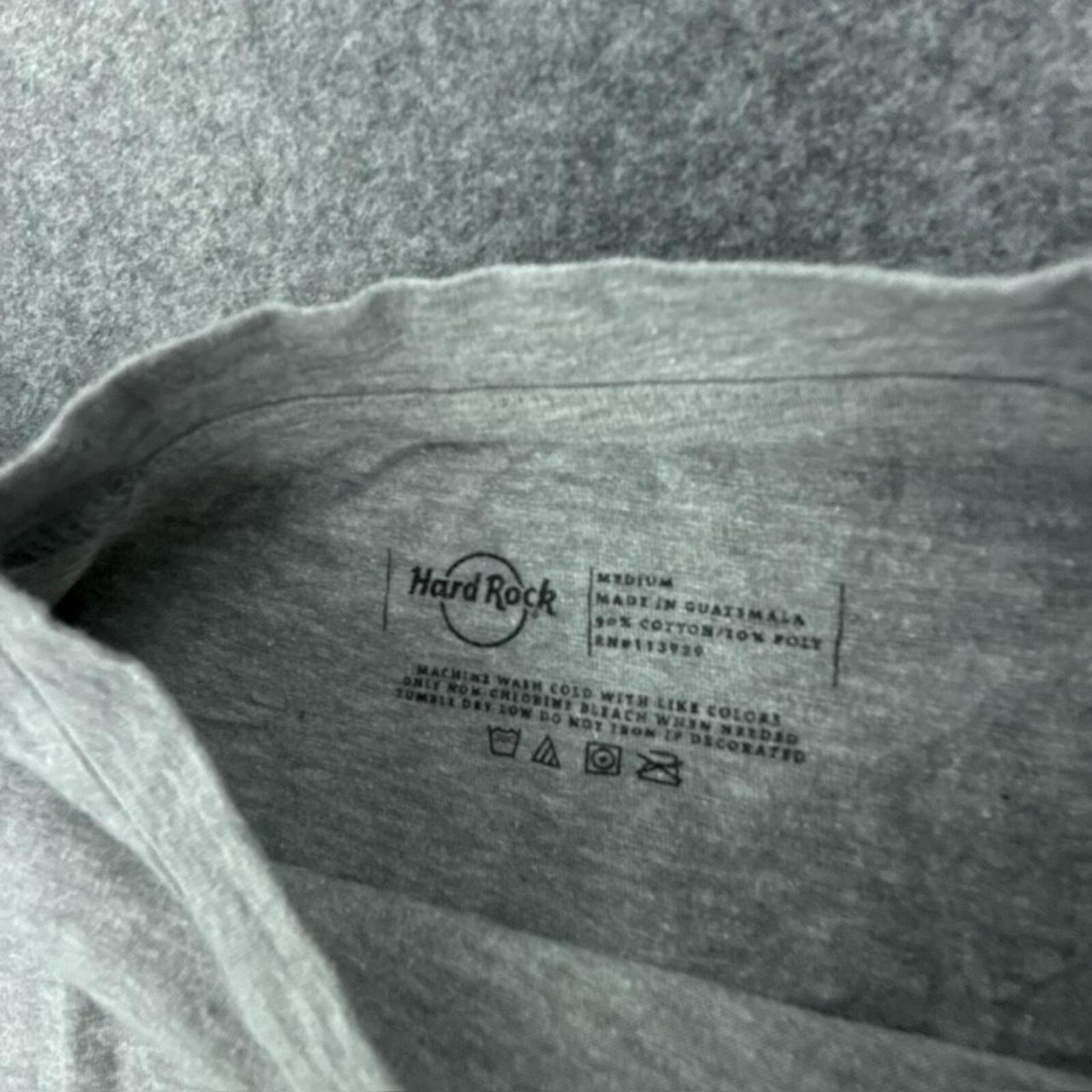Grey Hard Rock Cafe Paris t-shirt
